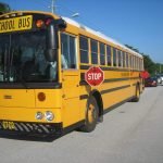 image of school bus via wikicommons