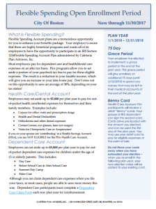 Flexible Spending Accounts Sign Up By November 30 Boston Teachers Union