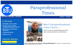 Paraprofessional Times screenshot