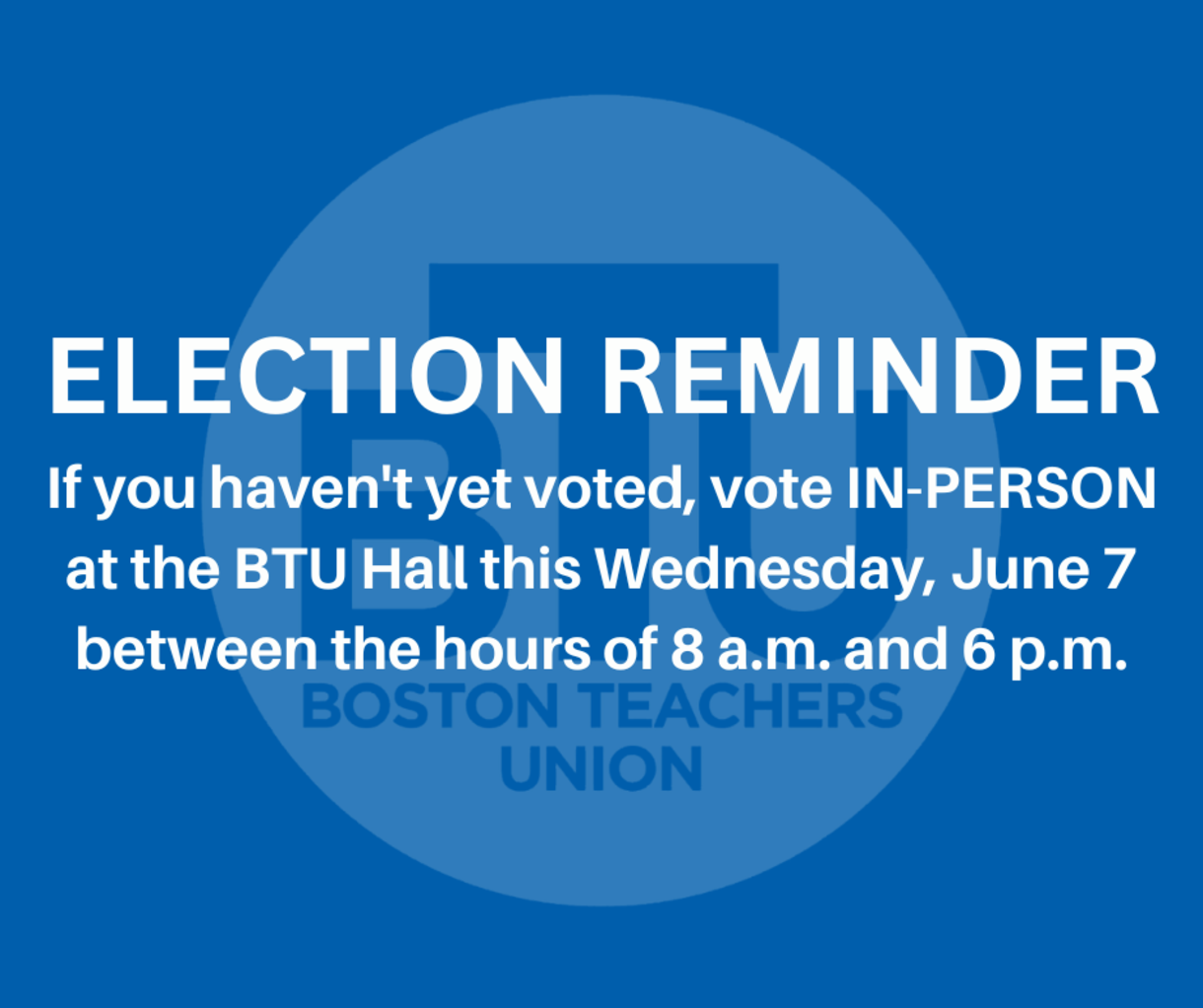 election reminder